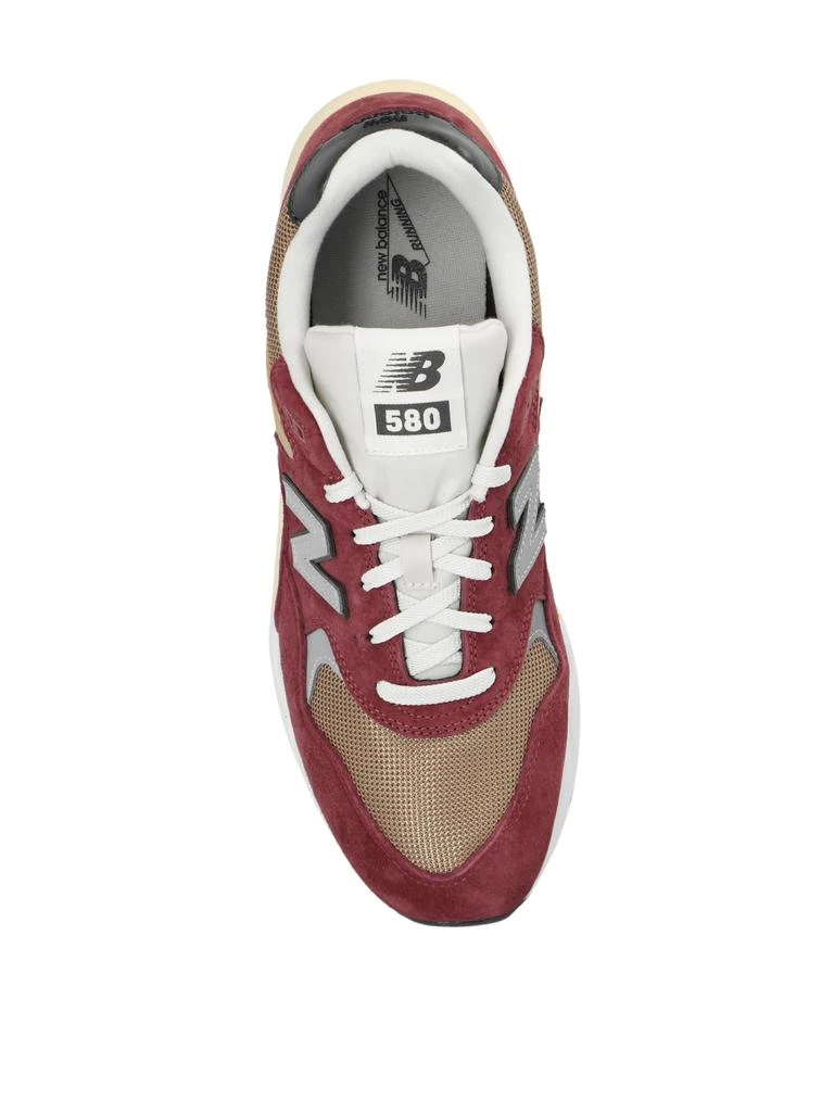New Balance 580 WASHED BURGUNDY SNEAKERS 4