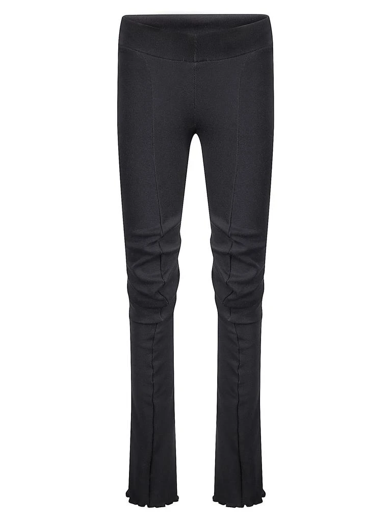 EVROPA X BOYSLOFT Ribbed High-Waist Leggings With Flared Hem
