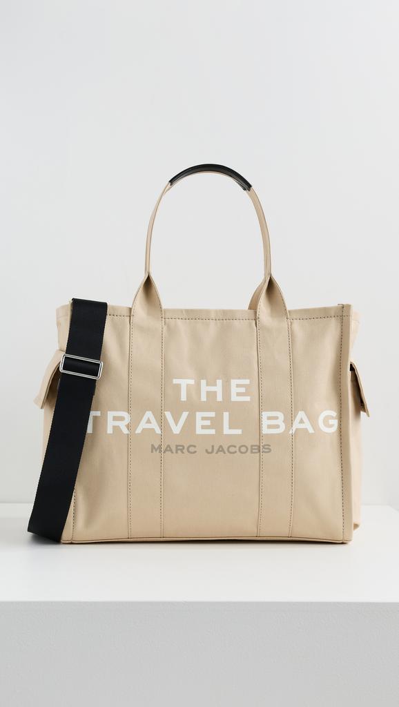 トートバッグ MARC JACOBS CAPPUCCINO CANVAS THE TOTE SHOPPING BAG Marc Jacobs Cappuccino Canvas The Tote Shopping Bag In Beige