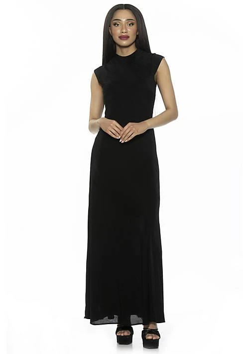 ALEXIA ADMOR Nalani Mockneck Sleeveless Maxi Dress - Dresses & Skirts -  Free Shipping - BeyondStyle