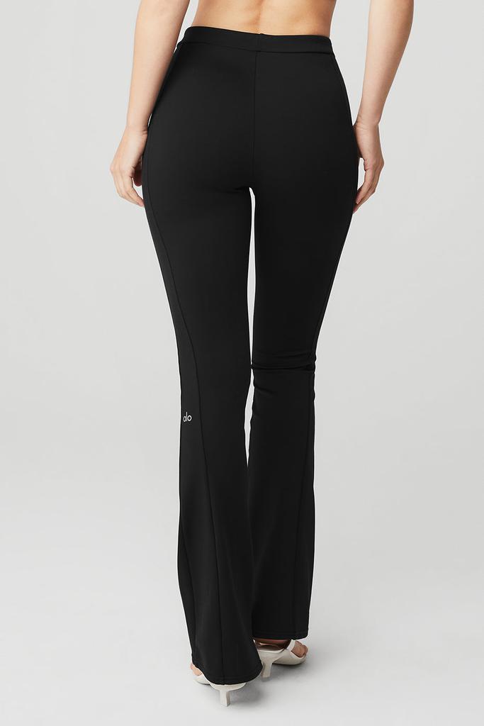 Alo Yoga High-Waist Zip It Flare Legging - Black