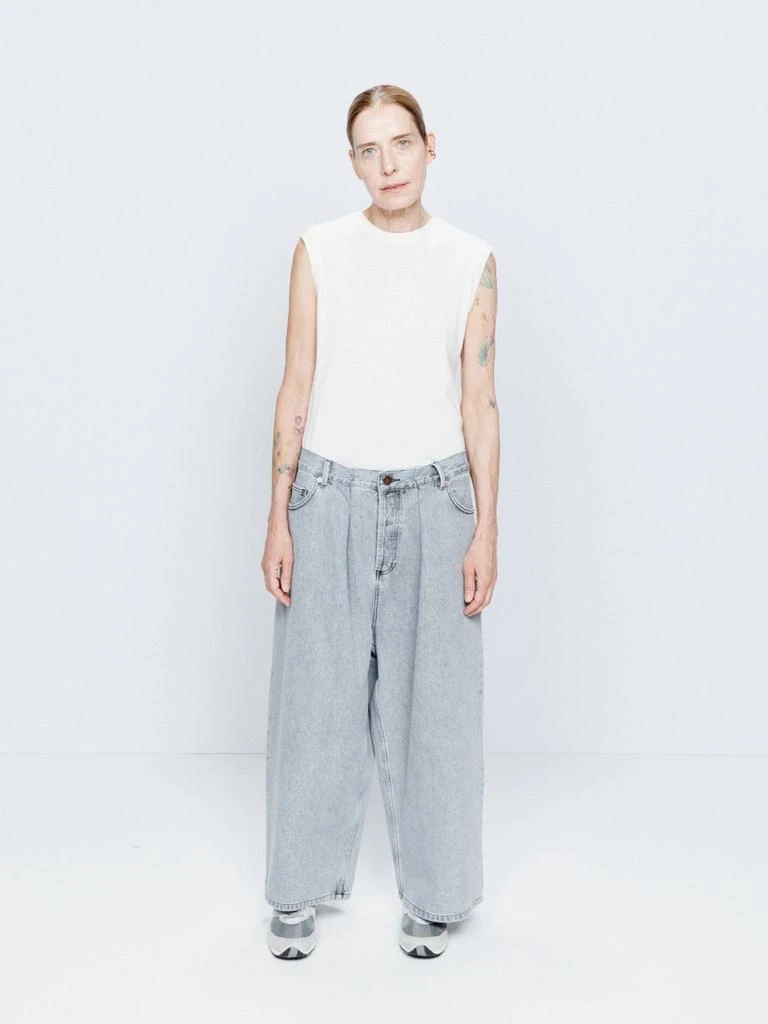 Raey Extra Fold organic-cotton wide-leg jeans 1
