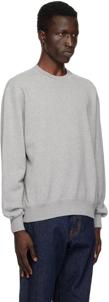 BEAMS PLUS Gray Crew Sweatshirt 2