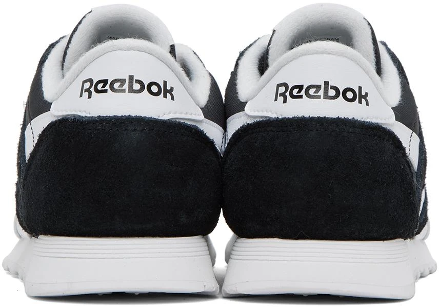 Reebok Black Classic Nylon Sneakers 2