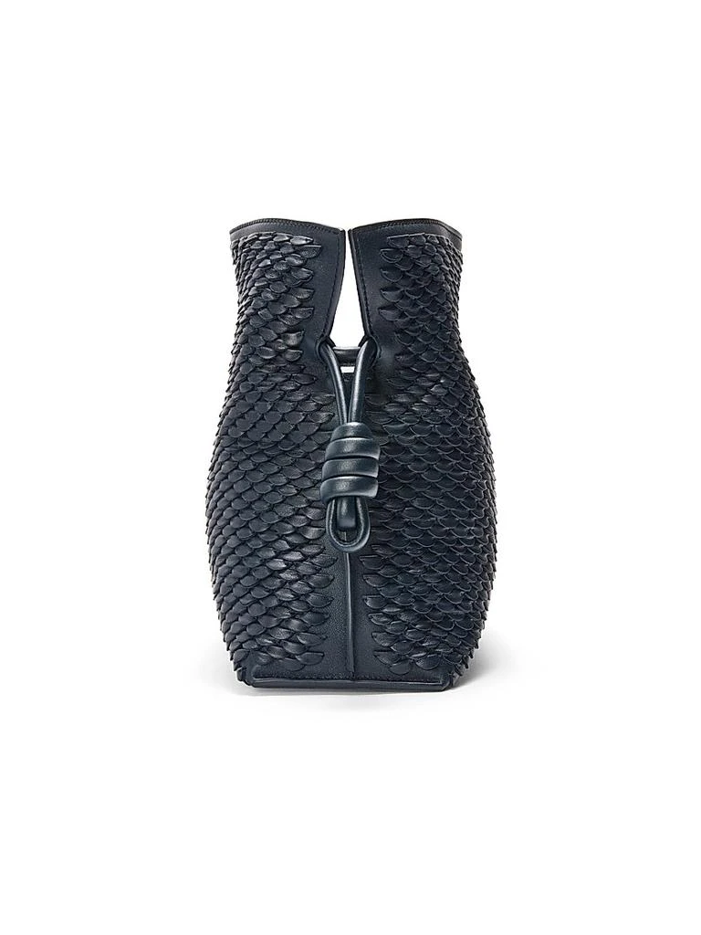 Loewe Flamenco Scales Leather Clutch 5