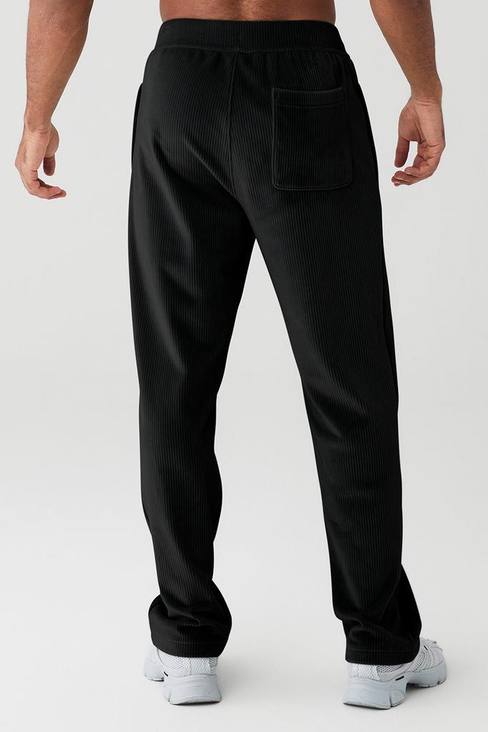Alo Velour Baller Pant - Black