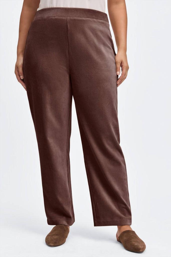 FOXCROFT Foxcroft - Women's Caden Plus Plush Cord Pant