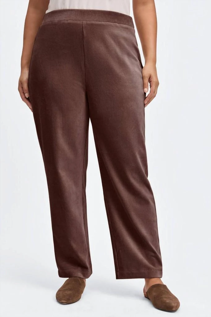 FOXCROFT Foxcroft - Women's Caden Plus Plush Cord Pant 1