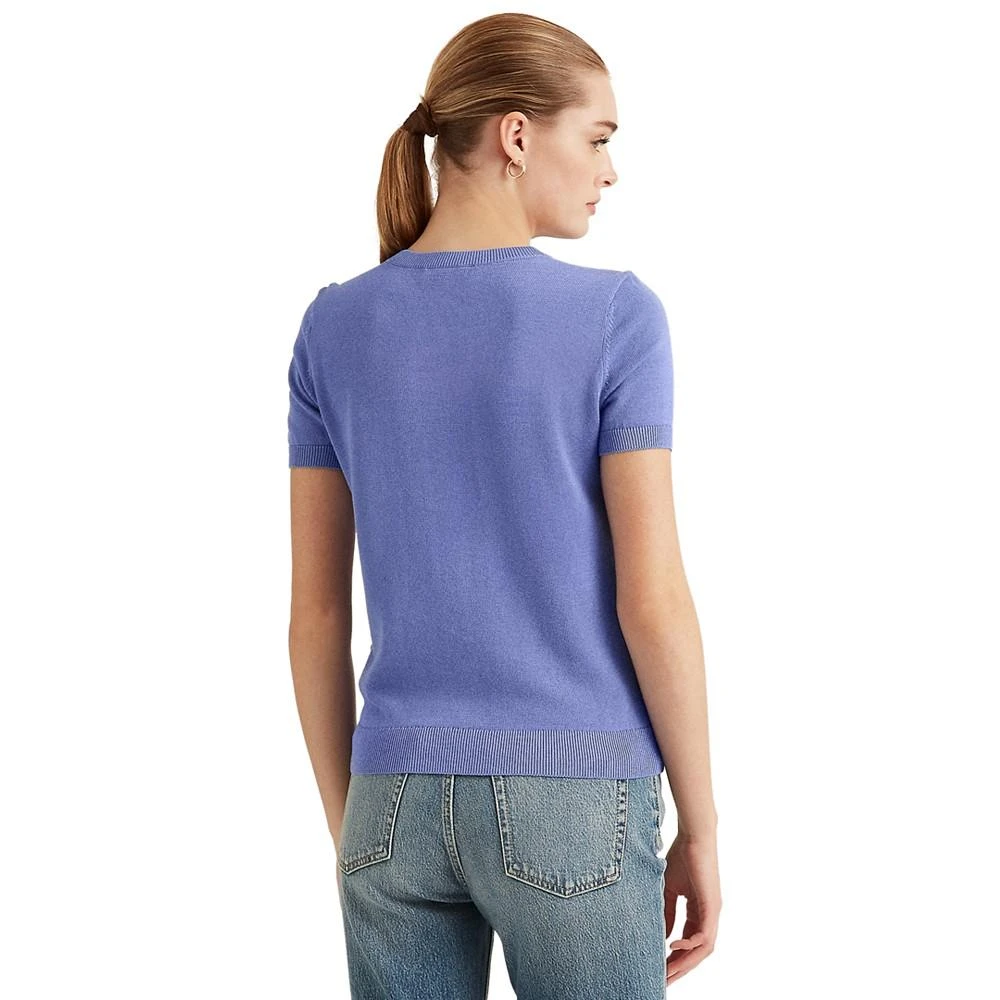Ralph Lauren Logo Short-Sleeve Sweater 2