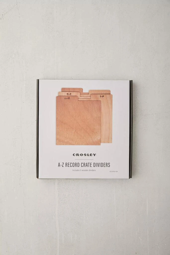 Crosley A-Z Vinyl Record Crate Divider Set 2