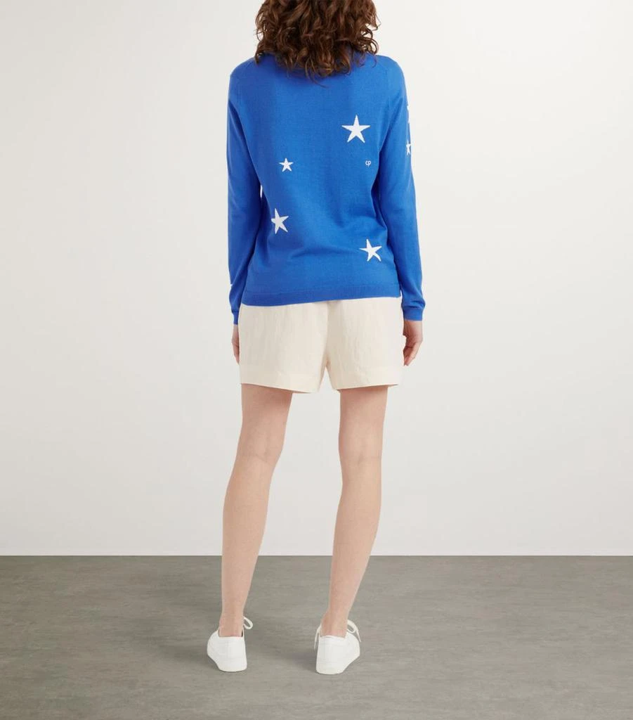 Chinti & Parker Cotton Star Pattern Sweater 3