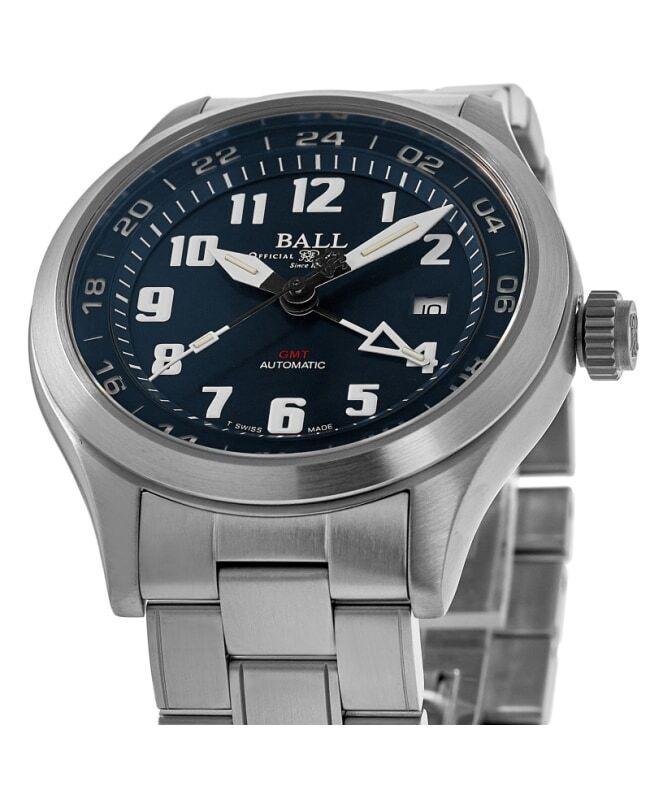 BALL Watch Engineer Navigator GMT Blue Dial Steel Men's Watch GM1086C-S3-BE