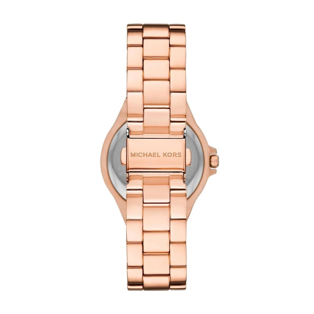 Michael Kors MK7405 - Lennox Three-Hand Rose Gold-Tone Stainless Steel Watch 3