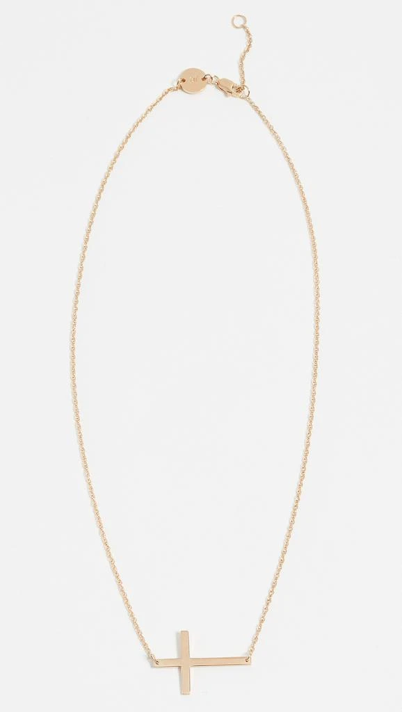 Jennifer Zeuner Horizontal Cross Necklace 3