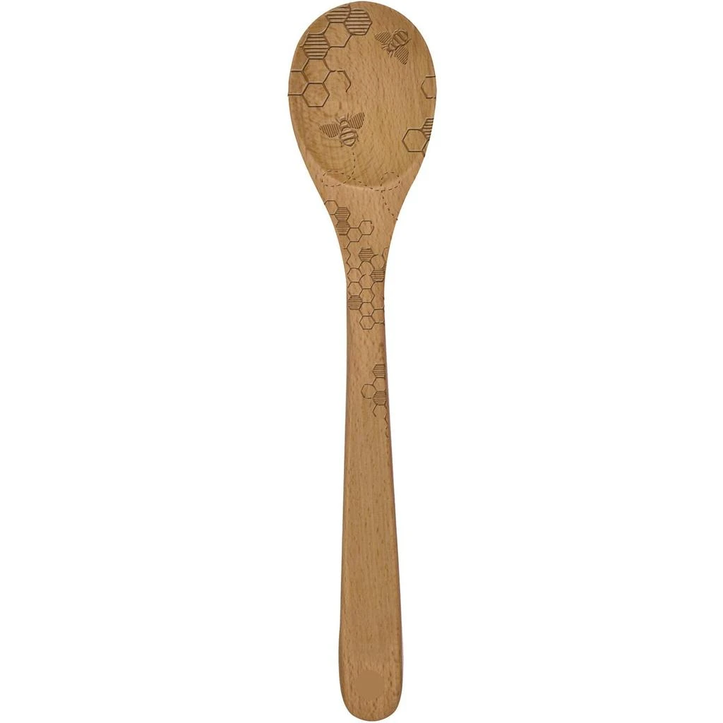 Talisman Designs Beechwood Mixing Spoon, Honey Bee Collection, Set of 1