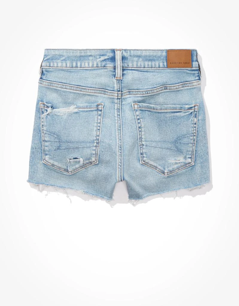 AE AE Next Level High-Waisted Denim Short Short 4