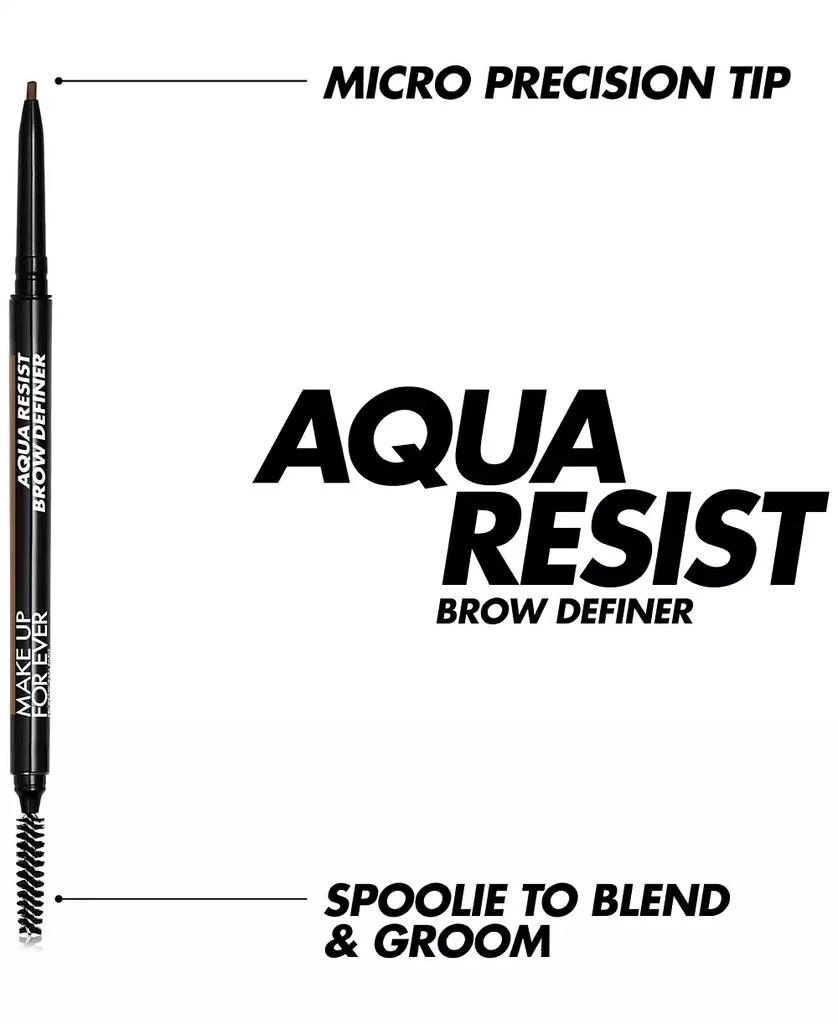 Make Up For Ever Aqua Resist Brow Definer Waterproof Eyebrow Pencil 4