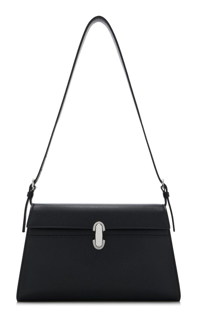 SAVETTE Savette - The Symmetry Leather Shoulder Bag - Black - OS - Moda Operandi