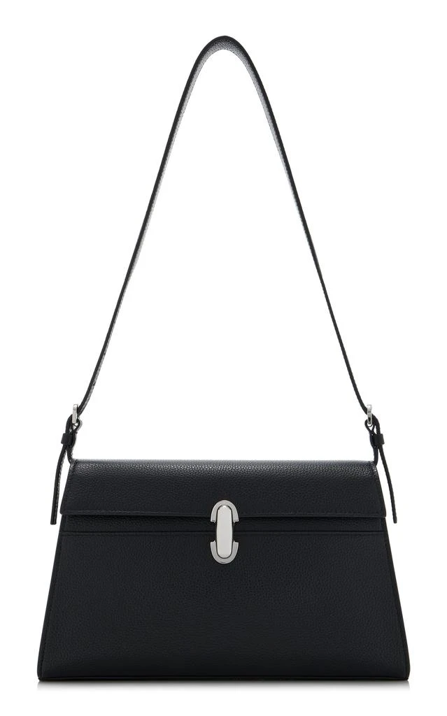 SAVETTE Savette - The Symmetry Leather Shoulder Bag - Black - OS - Moda Operandi 1