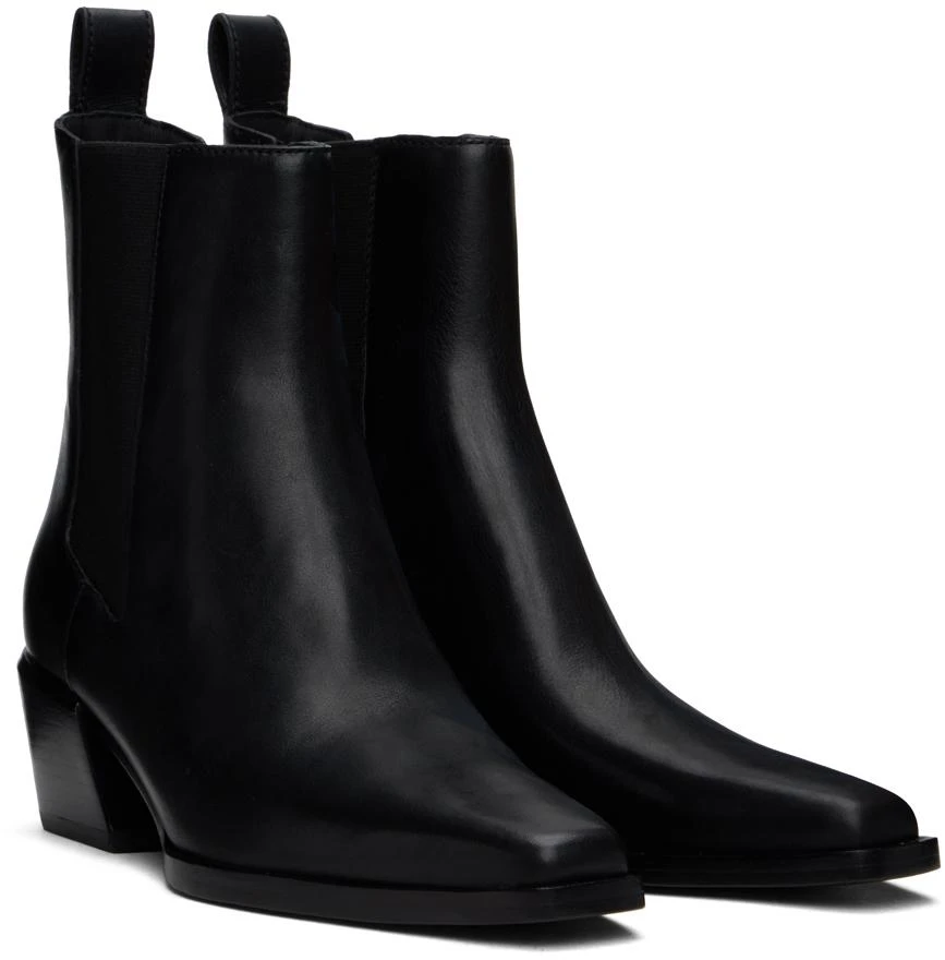 Rag & Bone Black Joni Chelsea Boots 4