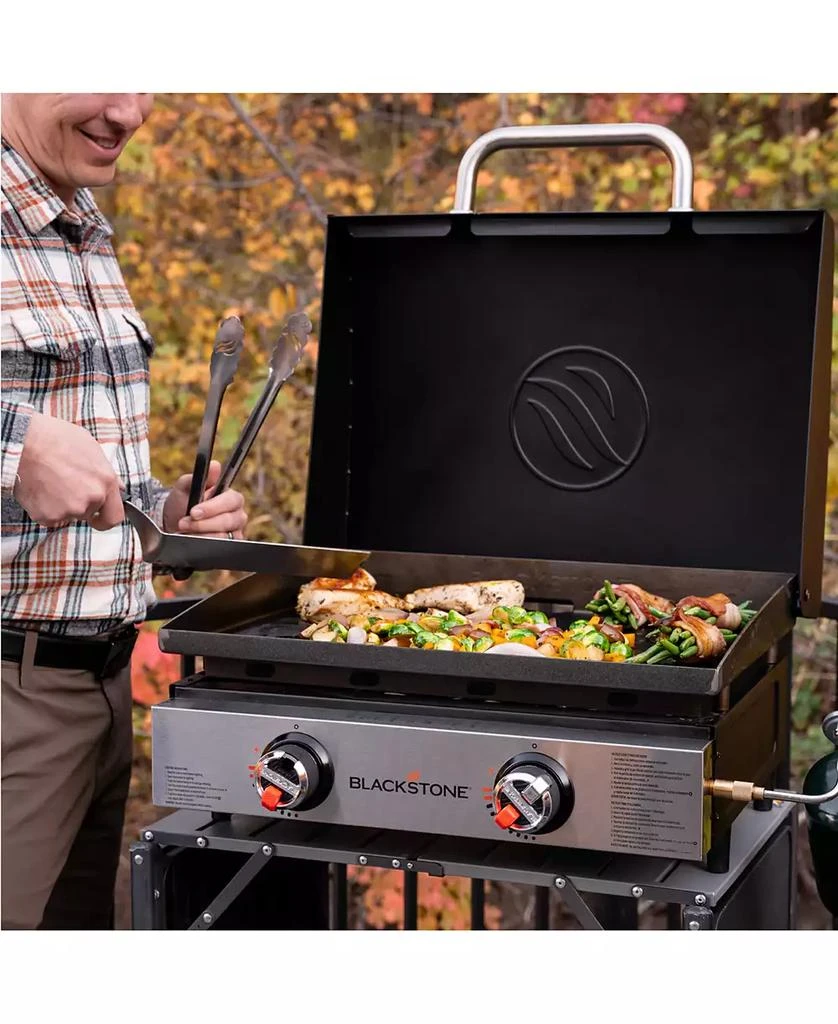 Blackstone Original 22" Stainless Front Panel Tabletop Griddle 2205 5