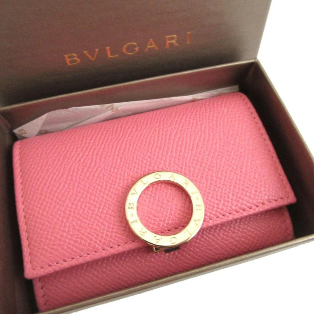 BVLGARI Leather Coin Purse/Coin Case (Pre-Owned) 2