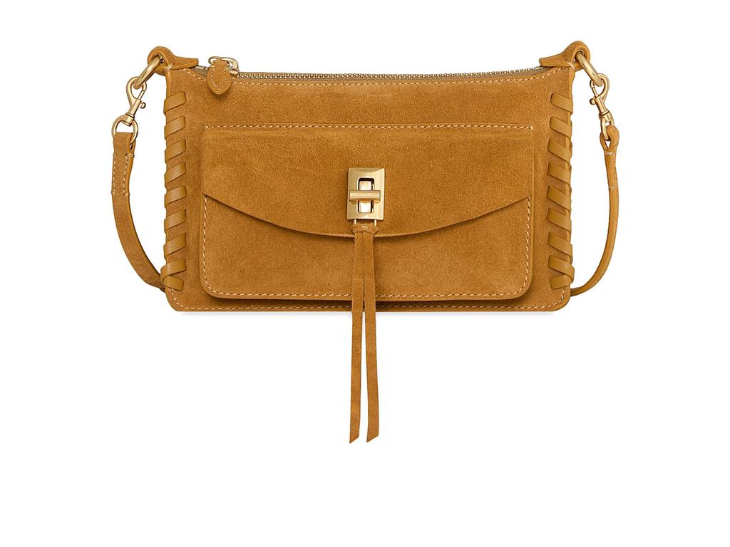 Rebecca Minkoff Darren Whipstitch Mini Top Zip