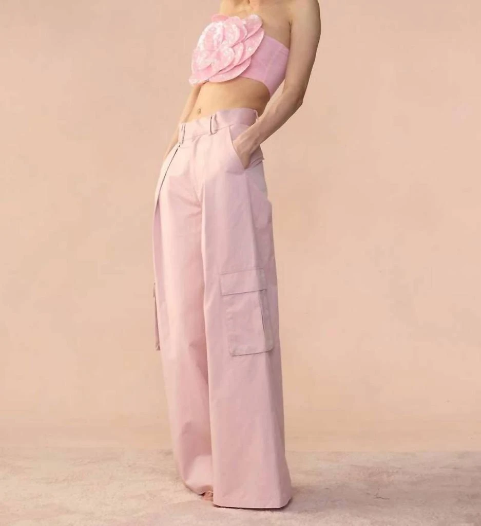 Cynthia Rowley Cynthia Rowley - Marbella Cotton Cargo Pant 3