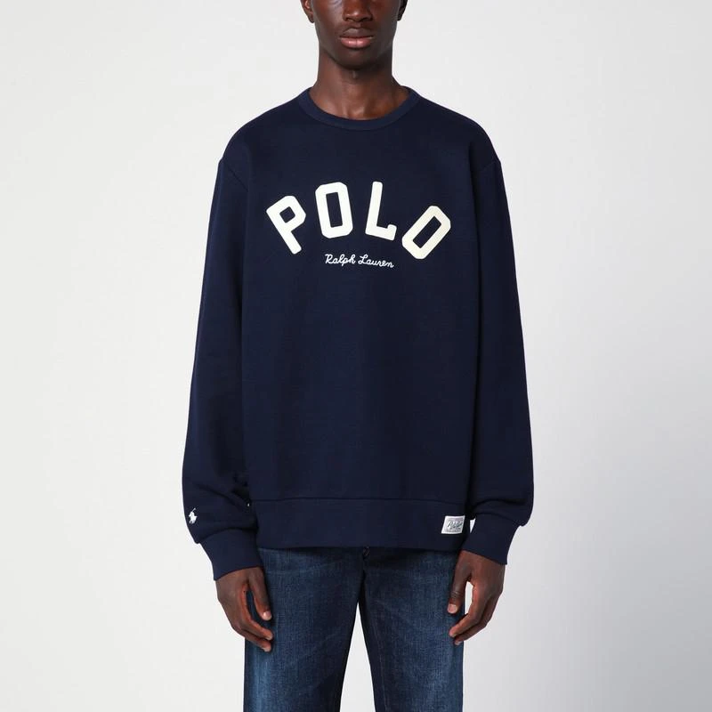 Ralph Lauren RL crew-neck sweatshirt navy 1