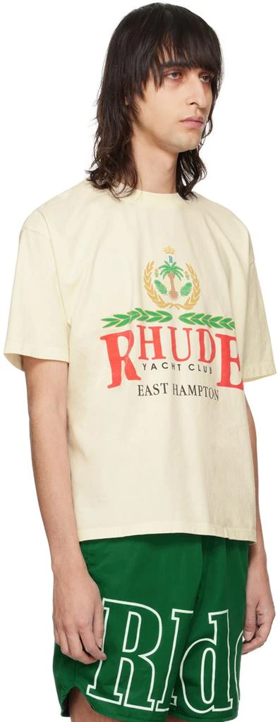 Rhude Off-White 'East Hampton' Crest T-Shirt 2