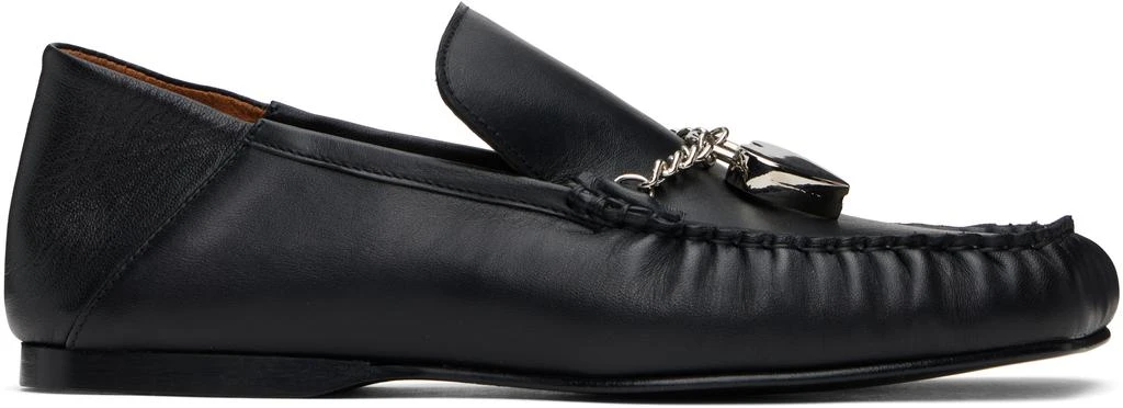 EGONLAB Black Soft Loafers 1