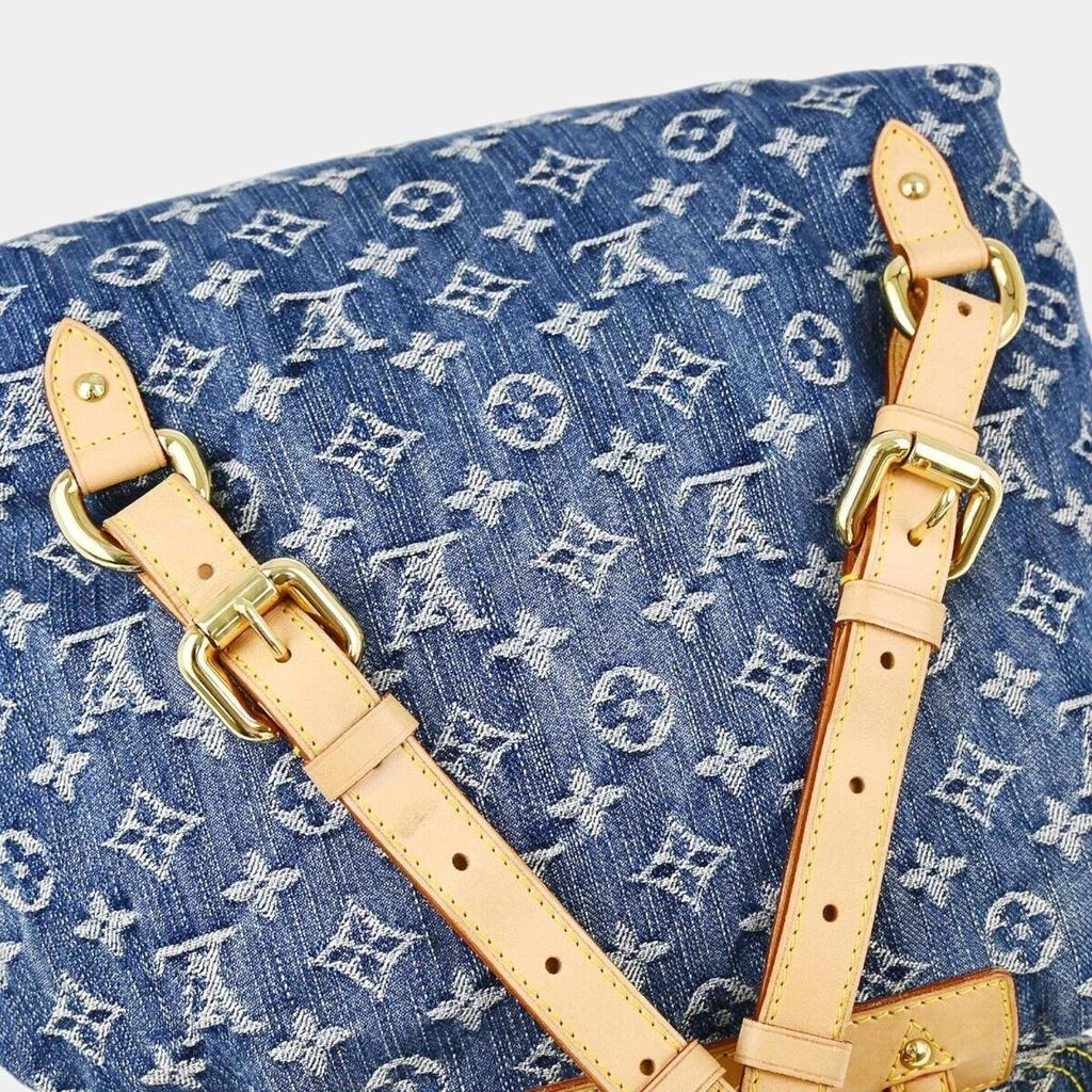 Louis Vuitton Louis Vuitton Blue Monogram Denim Sac a Dos GM Backpack 7