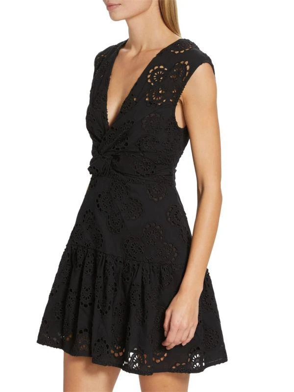 black lace satin mini dress Black Lace Trim Satin Mini Dress – Miss Satin