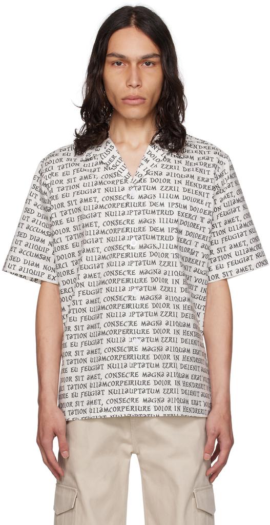 Maisie Wilen White Calcium Shirt