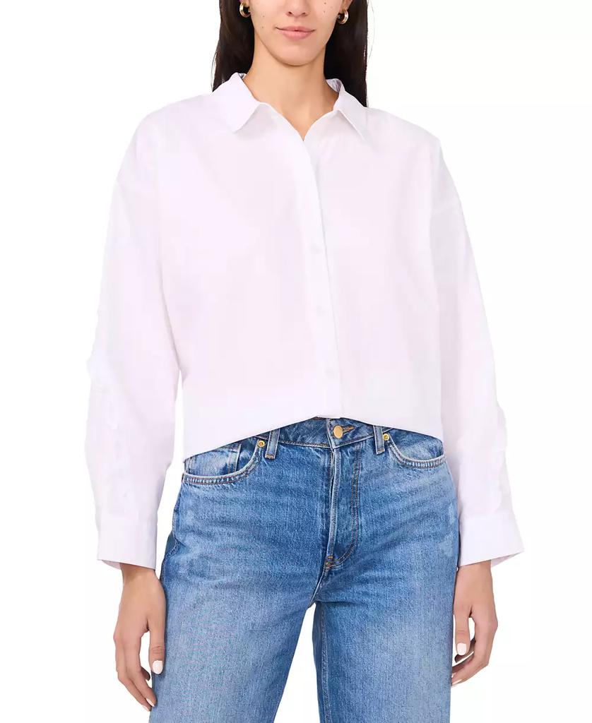 Parker Women's The Francessca Cotton Puff-Sleeve Shirt