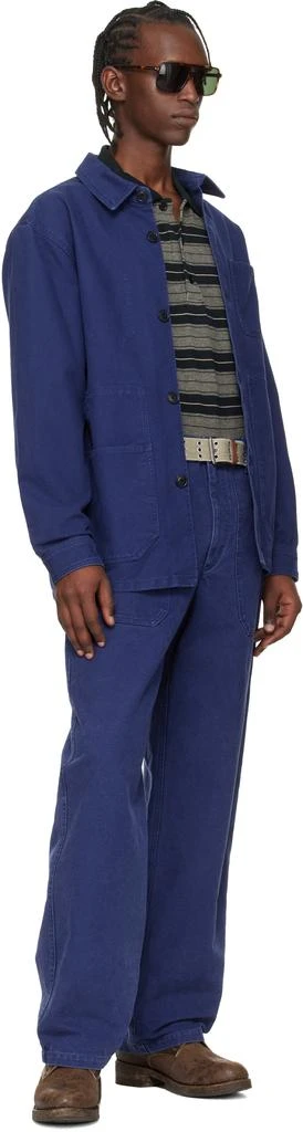 Isabel Marant Blue Albo Trousers 4