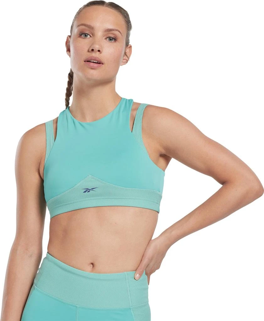 Reebok Les Mills Rib Cropped Tank Top - Women
s 5