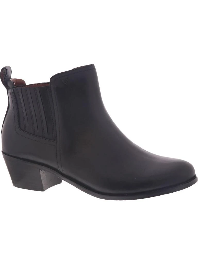 VIONIC Bethany Womens Leather Round Toe Ankle Boots 1