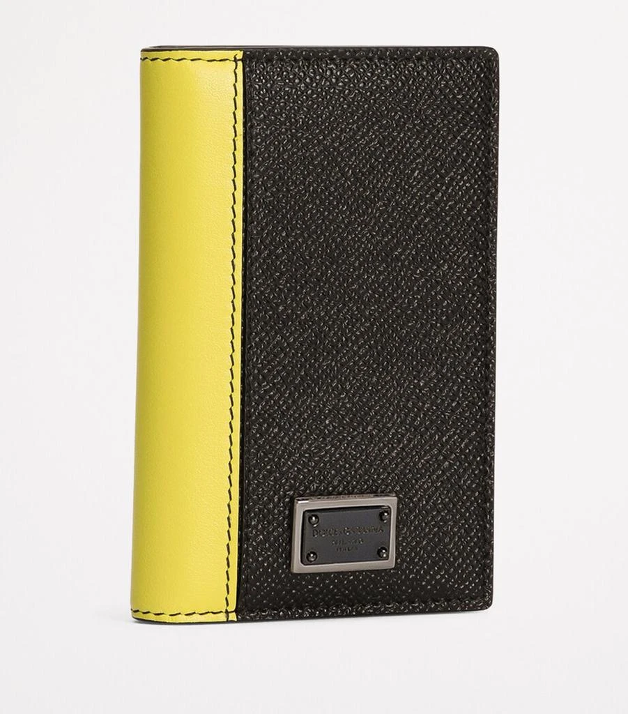 Dolce 
Gabbana Leather Logo Plaque Card Holder 4