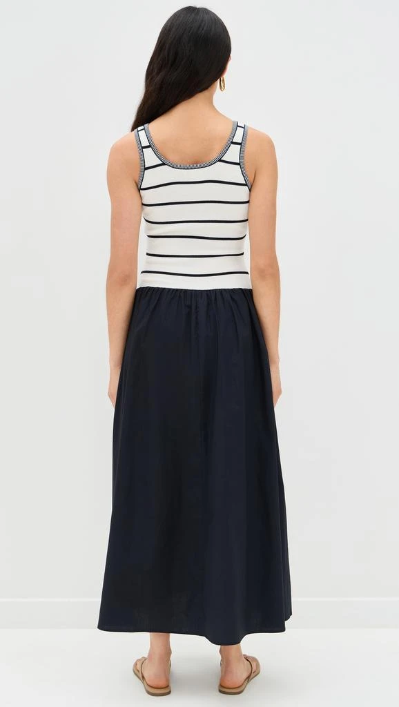 Moon River Navy Midi Dress 2