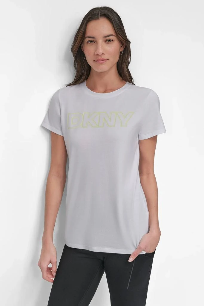 DKNY OMBRÉ LOGO PERFORMANCE TEE 1