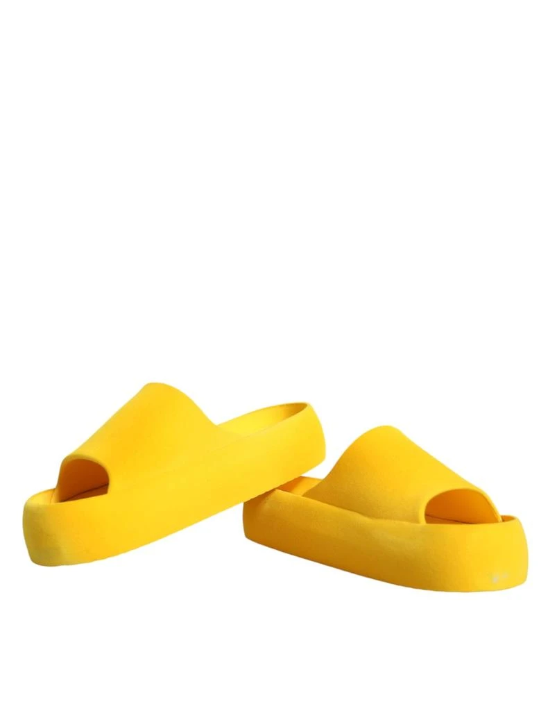 Dolce & Gabbana Rubber Slides Sandals Beachwear Women's Shoes (Pre-Owned) 6