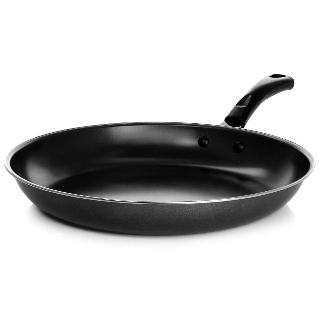 Gibson Everyday Highberry 2 Piece 12in and 10in Frying Pan Set in Metallic Grey 3