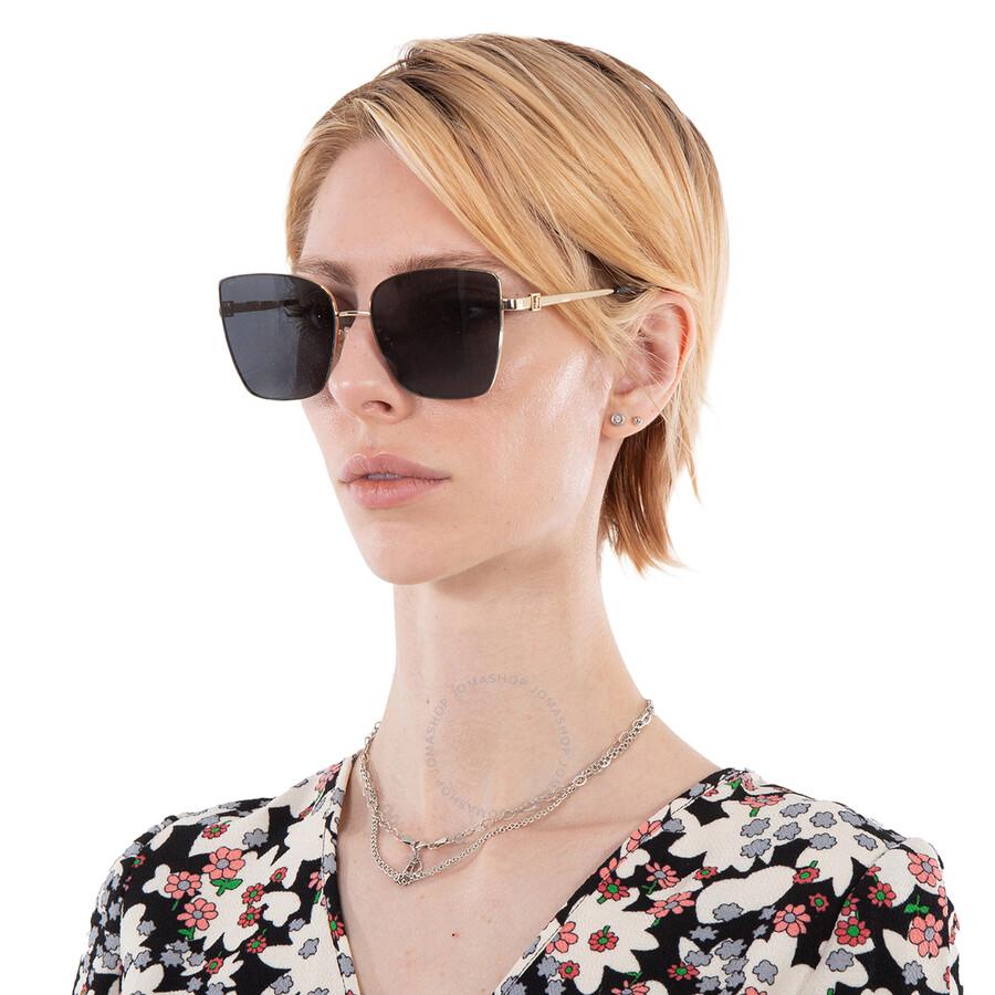 Jimmy Choo Grey Butterfly Ladies Sunglasses VELLA/S 02M2/IR 59