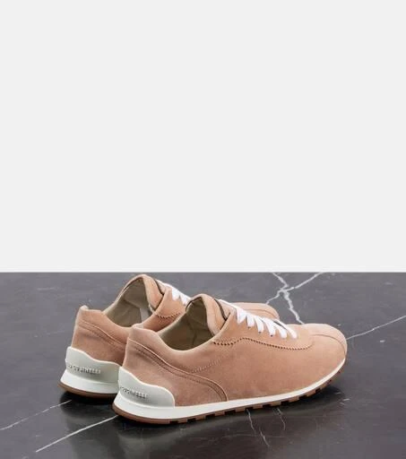 Brunello Cucinelli Monili suede sneakers 2