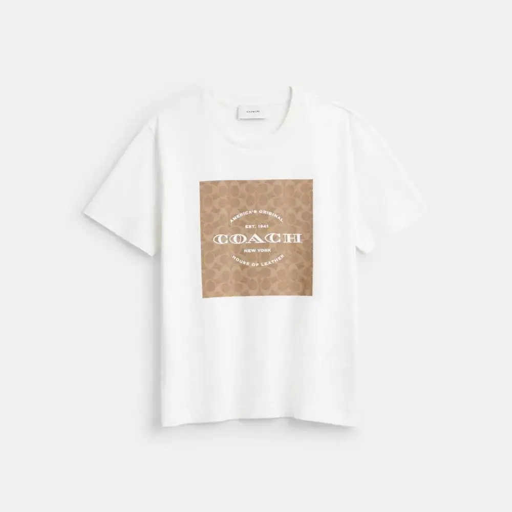 Coach Signature Square T-Shirt