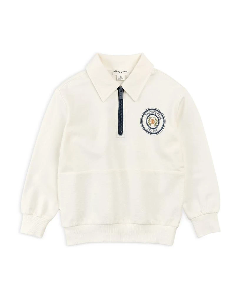 Miles The Label Boys' Racquet Club Sweatshirt - Little Kid 1