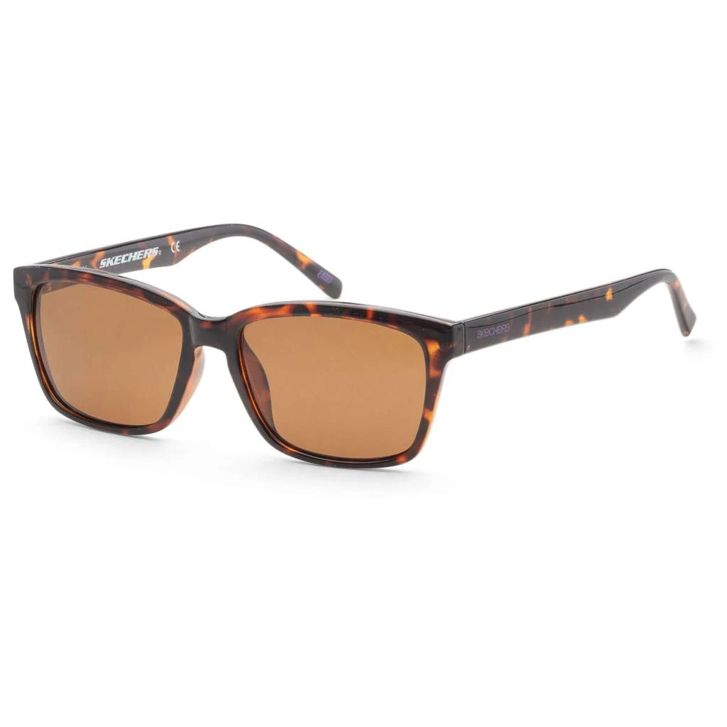 Under Armour Under Armour Women's Brown Square Polarized Sunglasses 1
