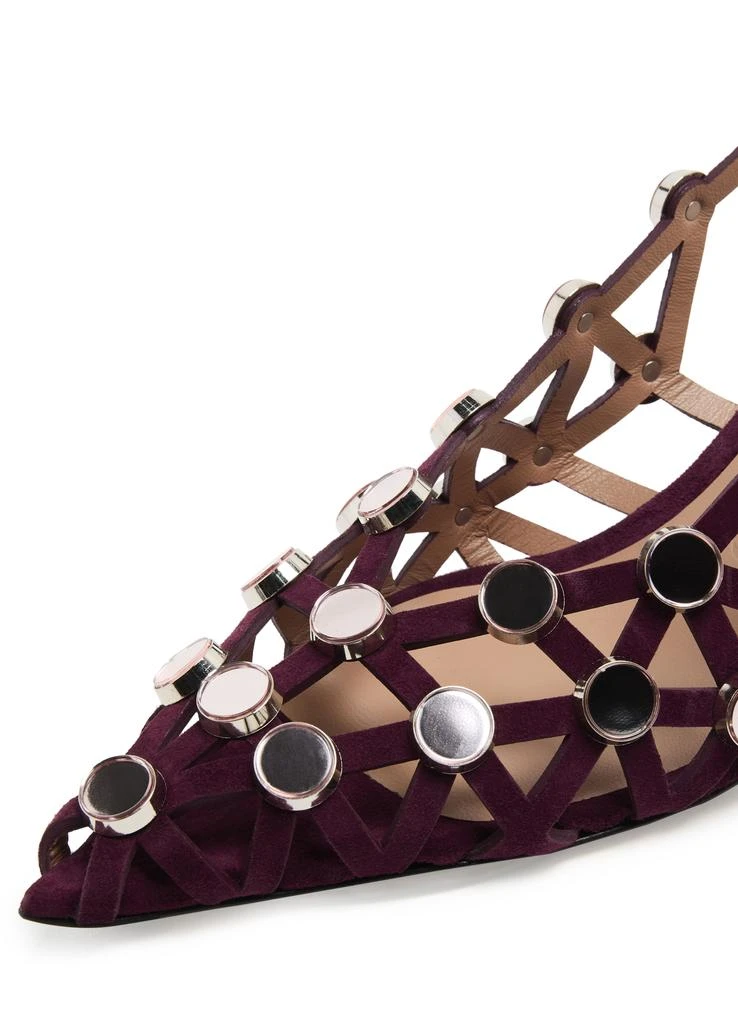 The Attico Grid slingbacks 50mm 6