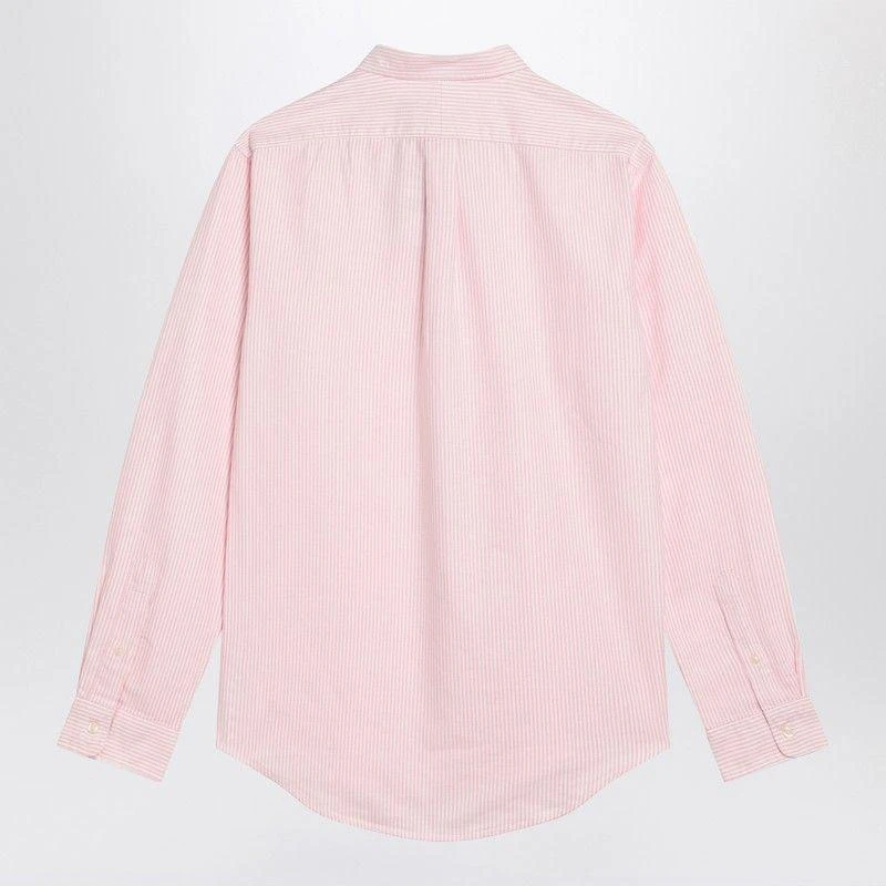 Ralph Lauren PINK/WHITE STRIPED OXFORD SHIRT SLIM-FIT 2